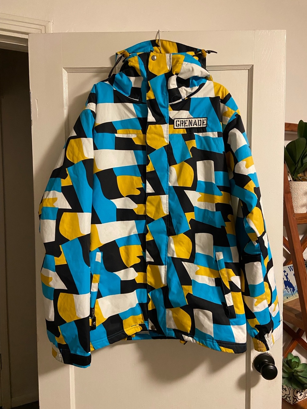 Grenade Fatigue Project Jacket Men’s L Ski Snowboard Snow Sports Camo Multicolor